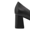 Scarpin Couro New Lezard Preto - imagem 8