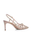 Scarpin Couro Nobuck Bege - imagem 4