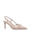 Scarpin Couro Nobuck Bege - imagem 1