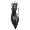 Scarpin Couro Nobuck Preto - imagem 5