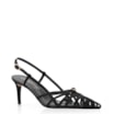 Scarpin Couro Nobuck Preto - imagem 1