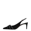 Scarpin Couro Nobuck Preto - imagem 3