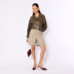 Scarpin Couro Nobuck Vinho - imagem 7
