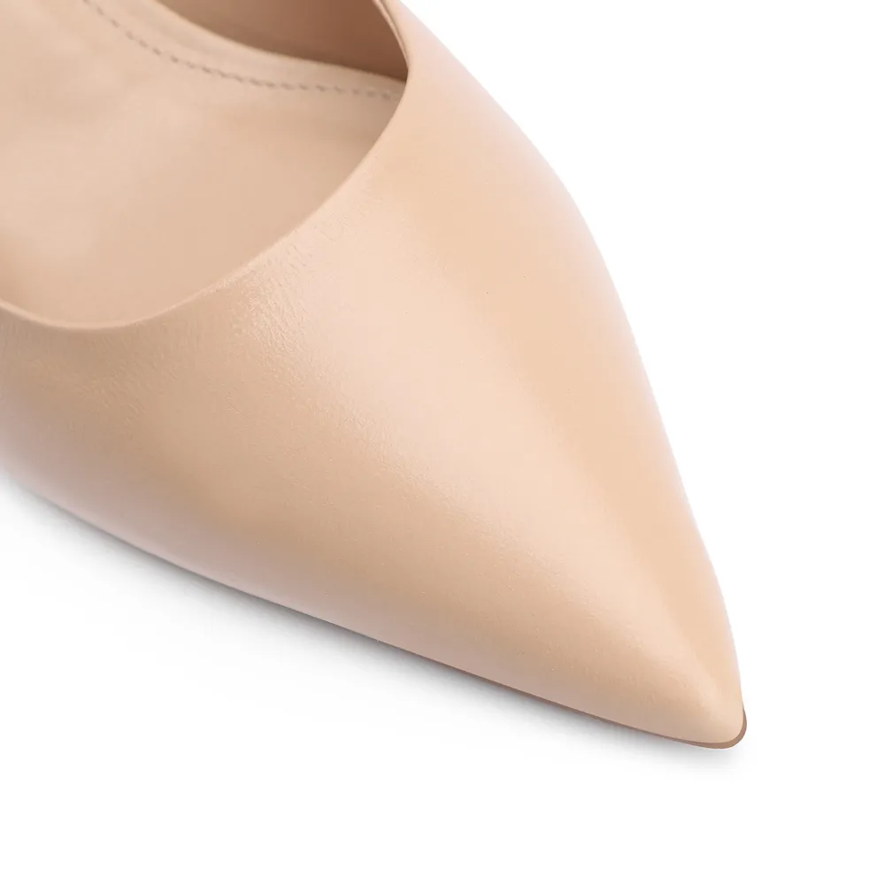 Scarpin Couro Nude - imagem 6