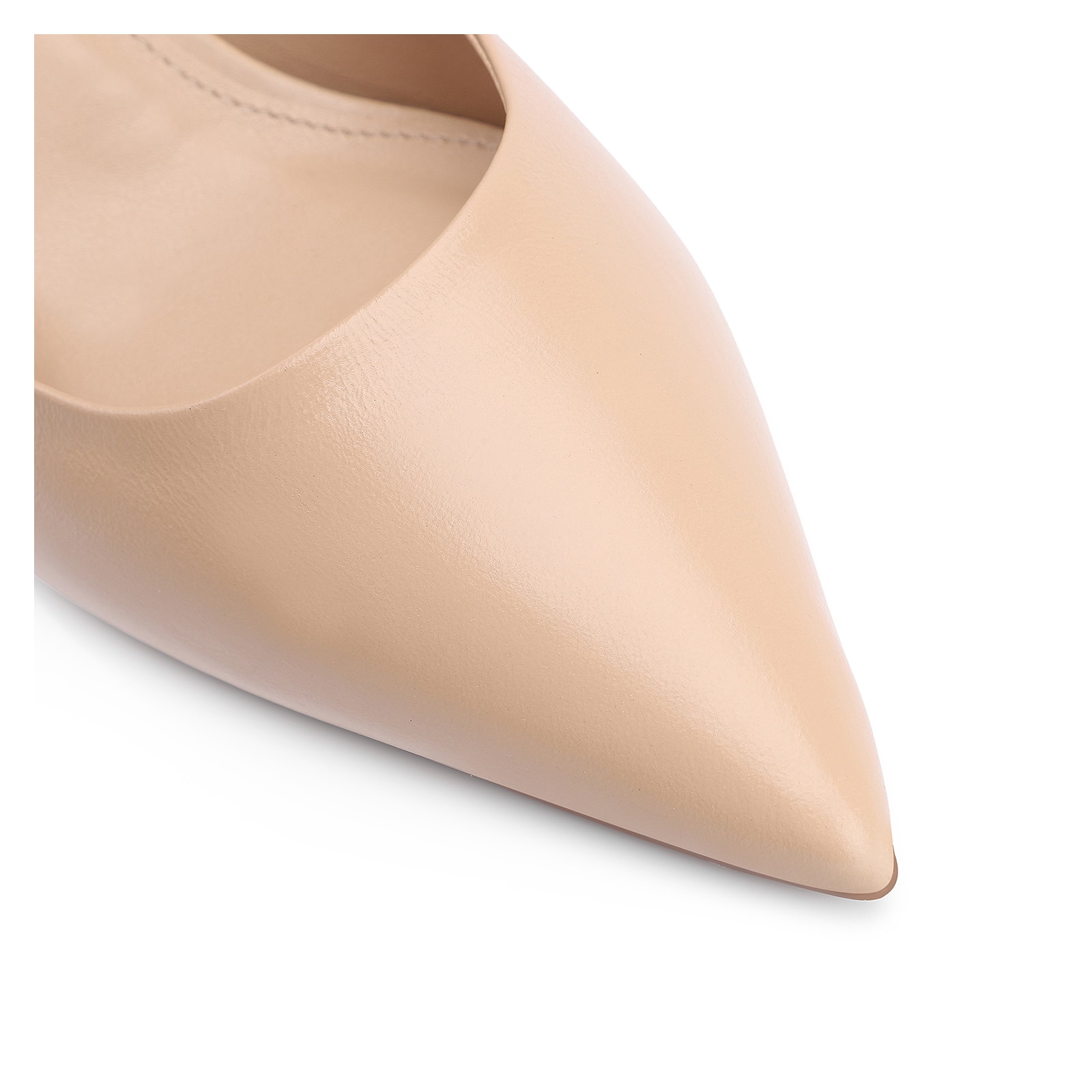 Scarpin Couro Nude