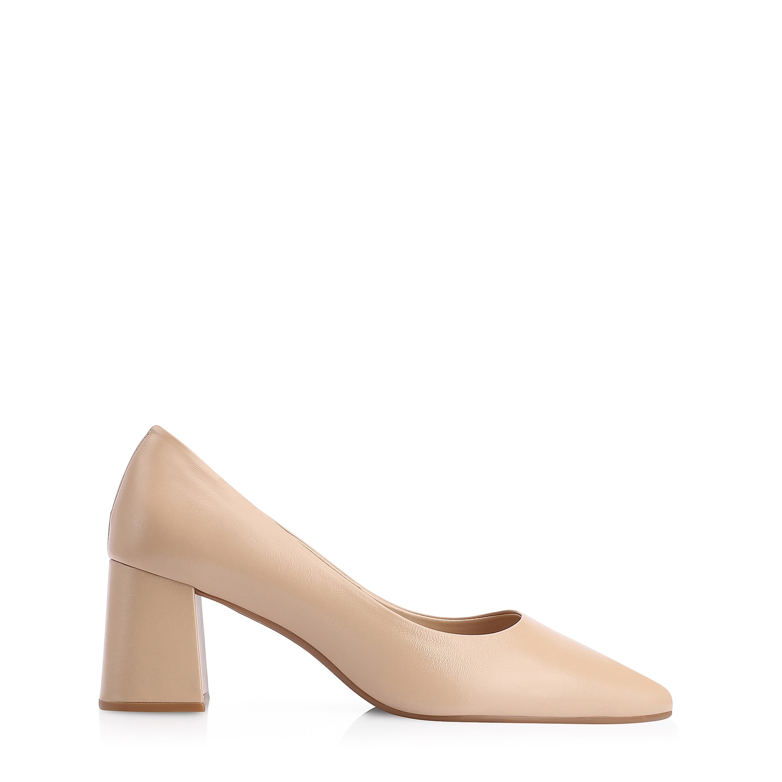Scarpin Couro Nude