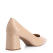 Scarpin Couro Nude - imagem 3