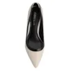 Scarpin Couro Off/Preto - imagem 5