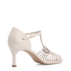 Scarpin Couro Off White - imagem 3