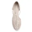 Scarpin Couro Off White - imagem 5