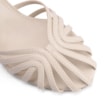 Scarpin Couro Off White - imagem 6