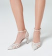 Scarpin Couro Off White - imagem 2