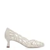 Scarpin Couro Off White - imagem 3