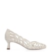 Scarpin Couro Off White - imagem 3