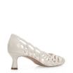 Scarpin Couro Off White - imagem 4