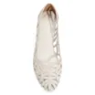 Scarpin Couro Off White - imagem 6