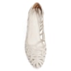 Scarpin Couro Off White - imagem 6