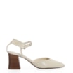 Scarpin Couro Off White - imagem 3