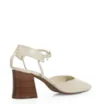 Scarpin Couro Off White - imagem 4