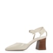 Scarpin Couro Off White - imagem 5