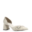 Scarpin Couro Off White - imagem 1
