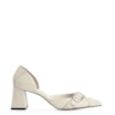Scarpin Couro Off White - imagem 3