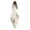 Scarpin Couro Off White - imagem 6