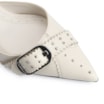 Scarpin Couro Off White - imagem 7