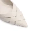 Scarpin Couro Off White - imagem 6