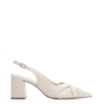Scarpin Couro Off White - imagem 2