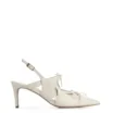 Scarpin Couro Off White - imagem 3