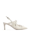Scarpin Couro Off White - imagem 3