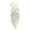 Scarpin Couro Off White - imagem 6