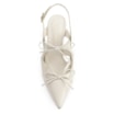 Scarpin Couro Off White - imagem 6