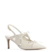 Scarpin Couro Off White - imagem 1
