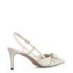 Scarpin Couro Off White - imagem 4