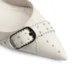 Scarpin Couro Off White - imagem 7