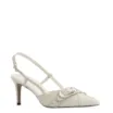 Scarpin Couro Off White - imagem 1