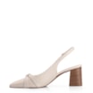 Scarpin Couro Off White - imagem 4