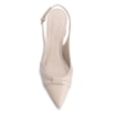 Scarpin Couro Off White - imagem 5