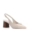 Scarpin Couro Off White - imagem 1