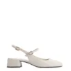 Scarpin Couro Off White - imagem 2