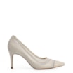 Scarpin Couro Off White - imagem 2