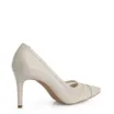 Scarpin Couro Off White - imagem 3