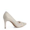 Scarpin Couro Off White - imagem 3