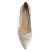 Scarpin Couro Off White - imagem 5