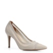 Scarpin Couro Off White - imagem 1