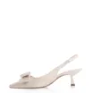 Scarpin Couro Off White - imagem 4