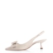 Scarpin Couro Off White - imagem 4