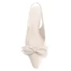 Scarpin Couro Off White - imagem 5